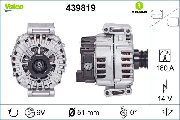 Valeo 439819 Generator