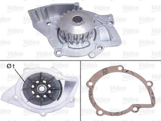 Valeo 506719 Wasserpumpe, Motorkühlung