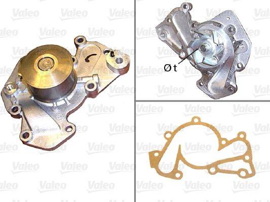 Valeo 506819 Wasserpumpe, Motorkühlung