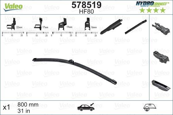 Valeo 578519 Wischblatt