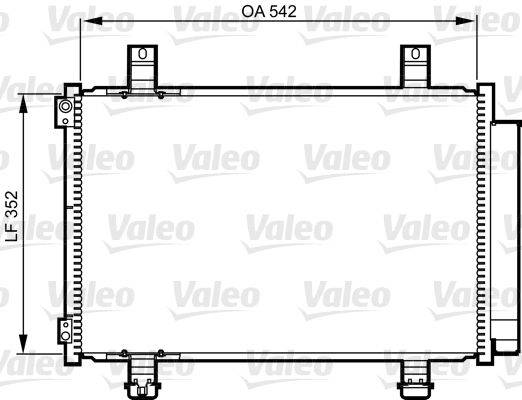 Valeo 814219 Kondensator, Klimaanlage