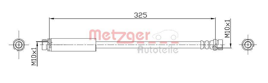 Metzger 4112320 Bremsschlauch