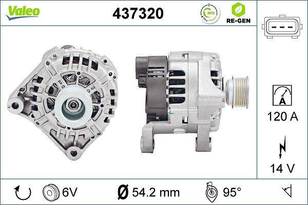 Valeo 437320 Generator