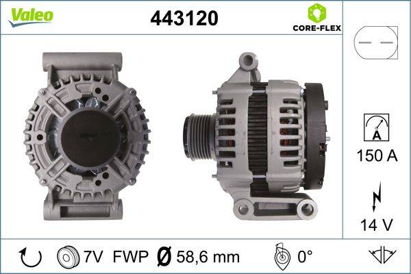Valeo 443120 Generator