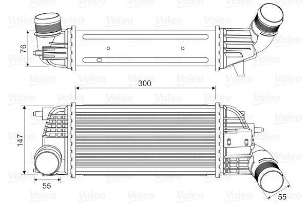 Valeo 818620 Ladeluftkühler