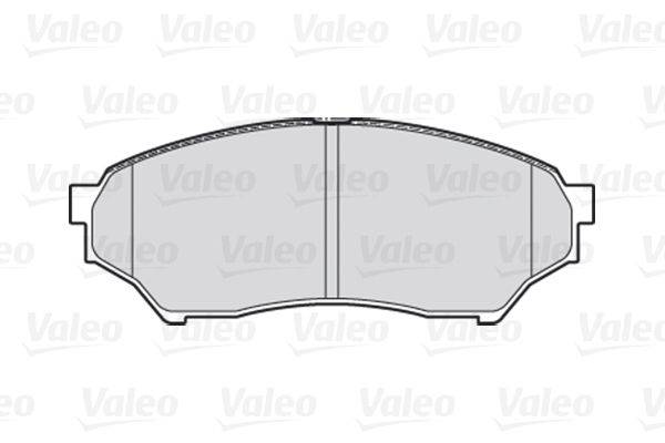 Valeo 301521 Bremsbelagsatz, Scheibenbremse