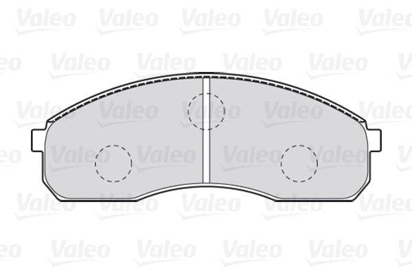 Valeo 301821 Bremsbelagsatz, Scheibenbremse