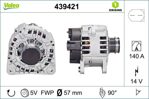 Valeo 439421 Generator