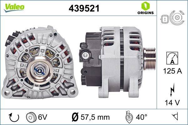Valeo 439521 Generator