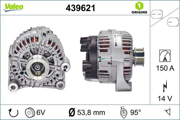 Valeo 439621 Generator