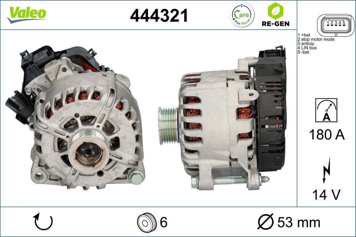 Valeo 444321 Startergenerator