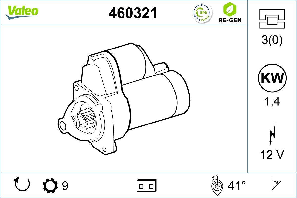 Valeo 460321 Starter