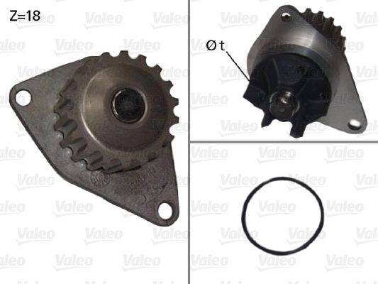 Valeo 506721 Wasserpumpe, Motorkühlung