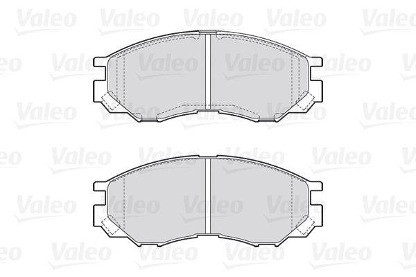 Valeo 301522 Bremsbelagsatz, Scheibenbremse