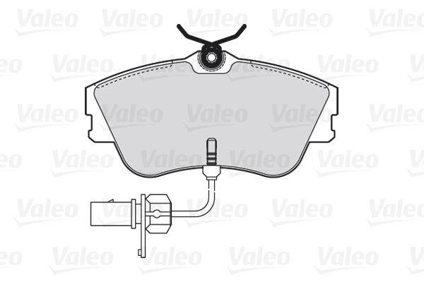 Valeo 301622 Bremsbelagsatz, Scheibenbremse