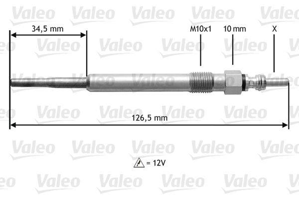 Valeo 345122 Glühkerze