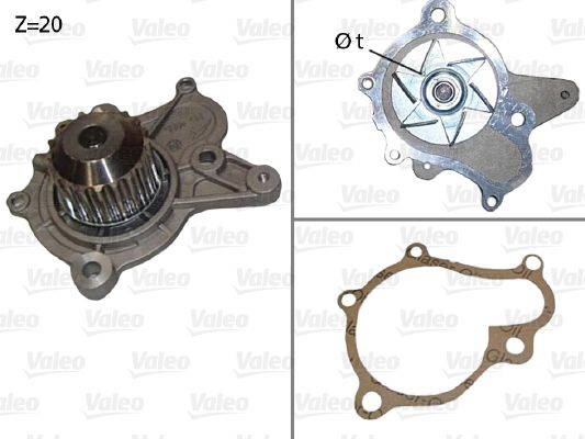 Valeo 506922 Wasserpumpe, Motorkühlung