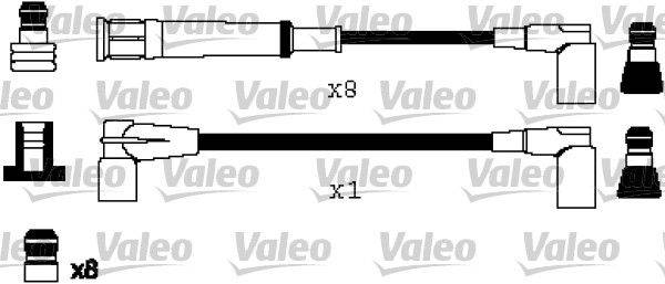 Valeo 346223 Zündleitungssatz