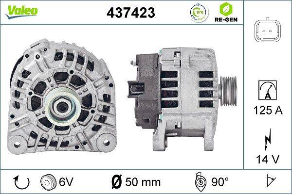 Valeo 437423 Generator