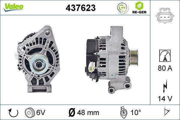 Valeo 437623 Generator