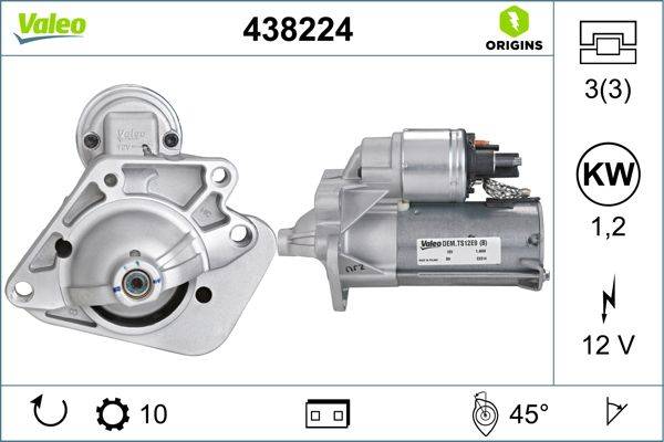 Valeo 438224 Starter