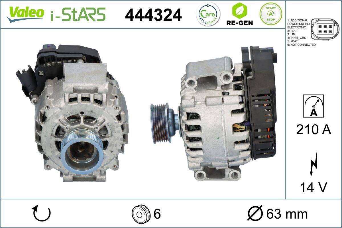 Valeo 444324 Startergenerator