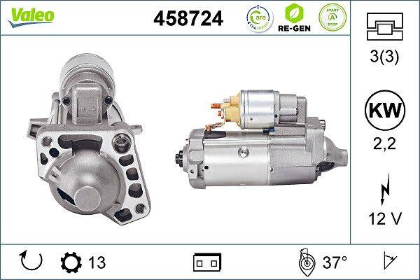 Valeo 458724 Starter