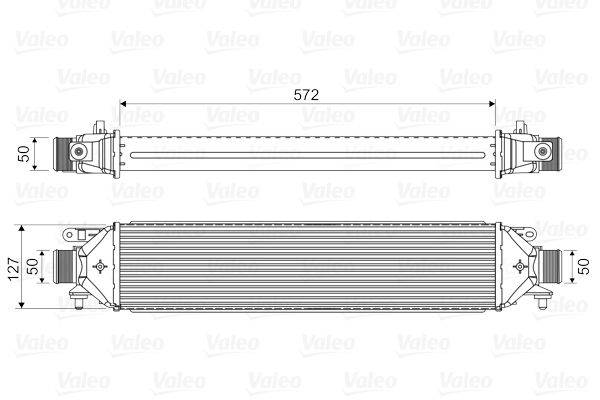 Valeo 818824 Ladeluftkühler