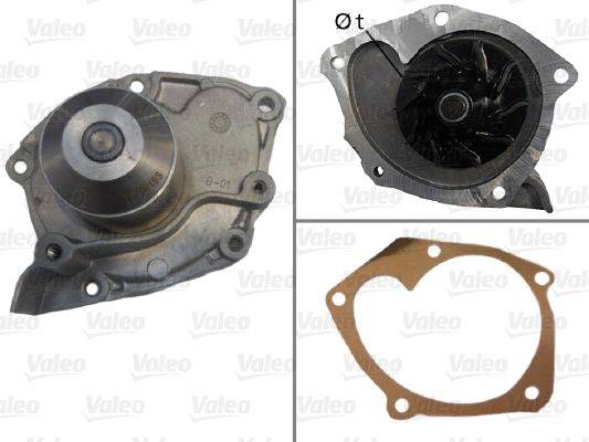 Valeo 506725 Wasserpumpe, Motorkühlung