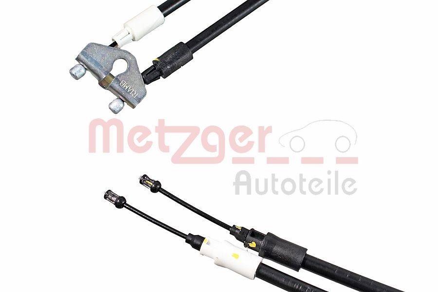 Metzger 1.FD026 Seilzug, Feststellbremse