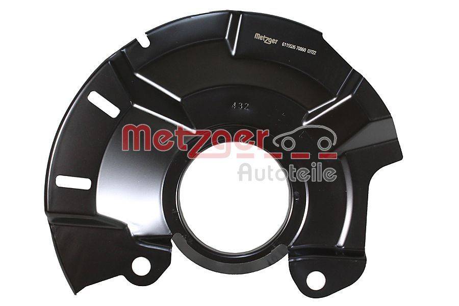 Metzger 6115526 Spritzblech, Bremsscheibe
