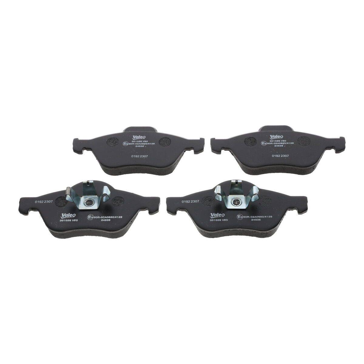 Valeo 301026 Bremsbelagsatz, Scheibenbremse