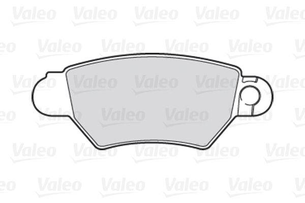 Valeo 301926 Bremsbelagsatz, Scheibenbremse