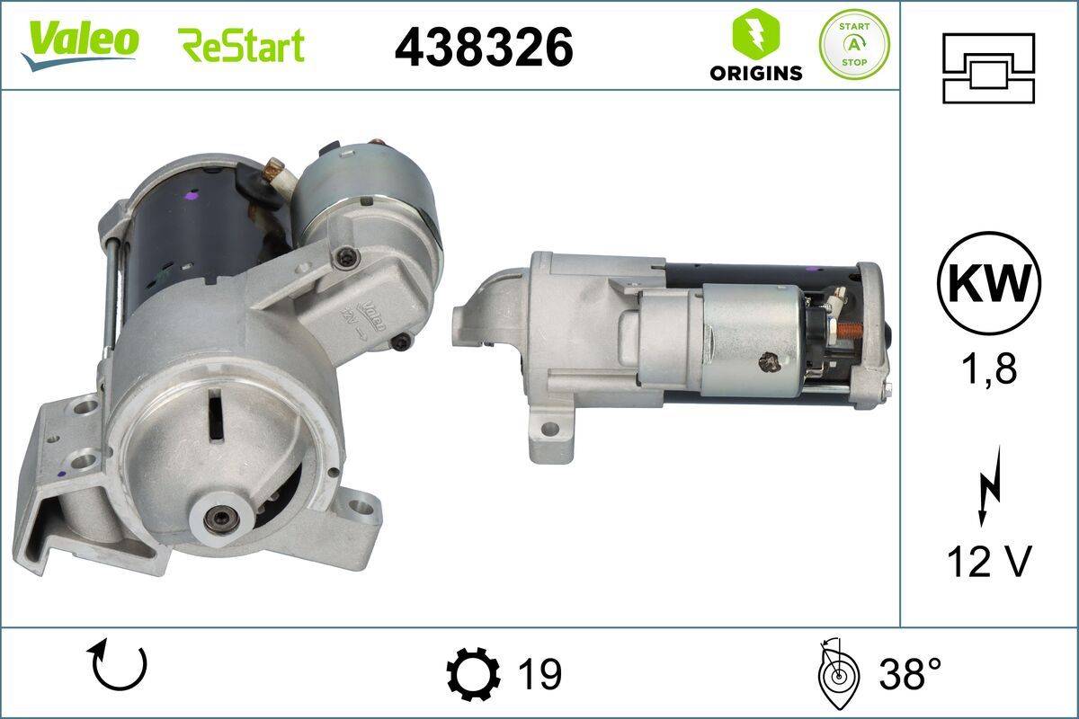 Valeo 438326 Starter