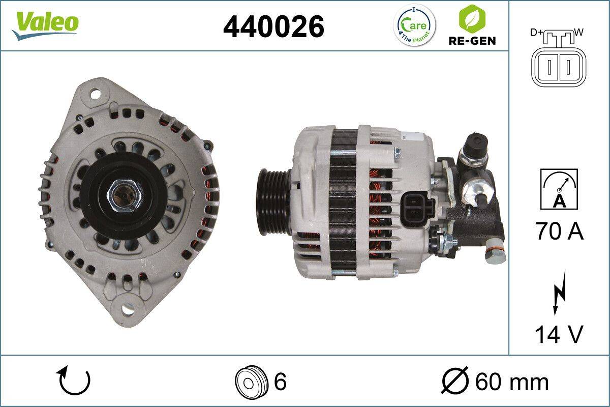 Valeo 440026 Generator