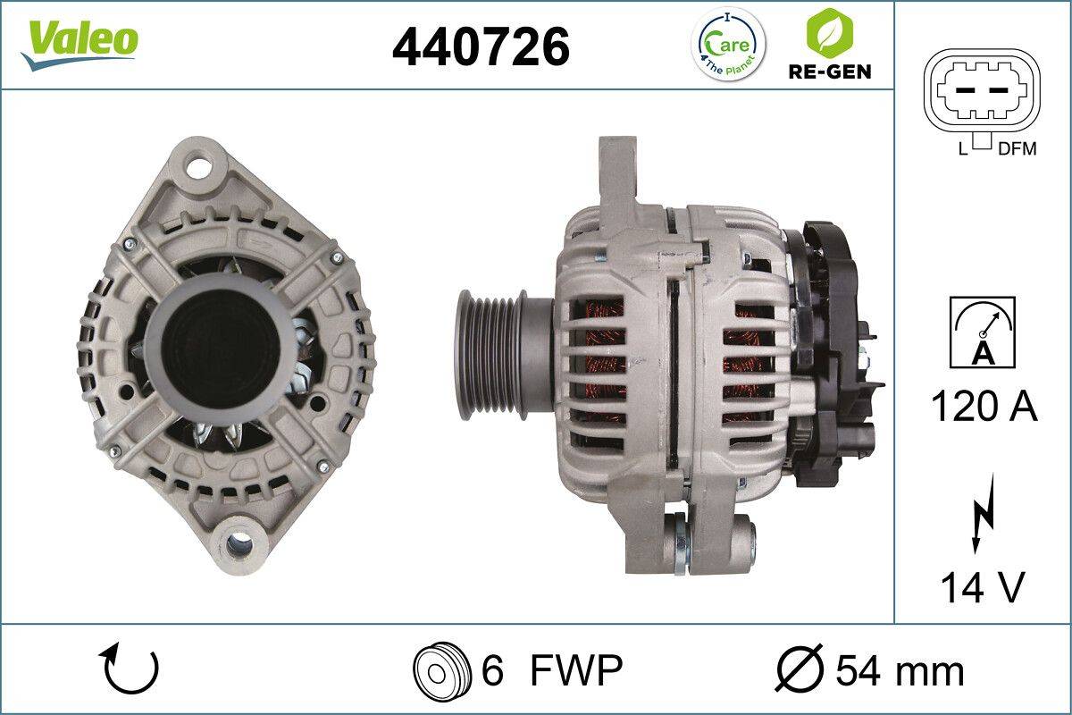 Valeo 440726 Generator