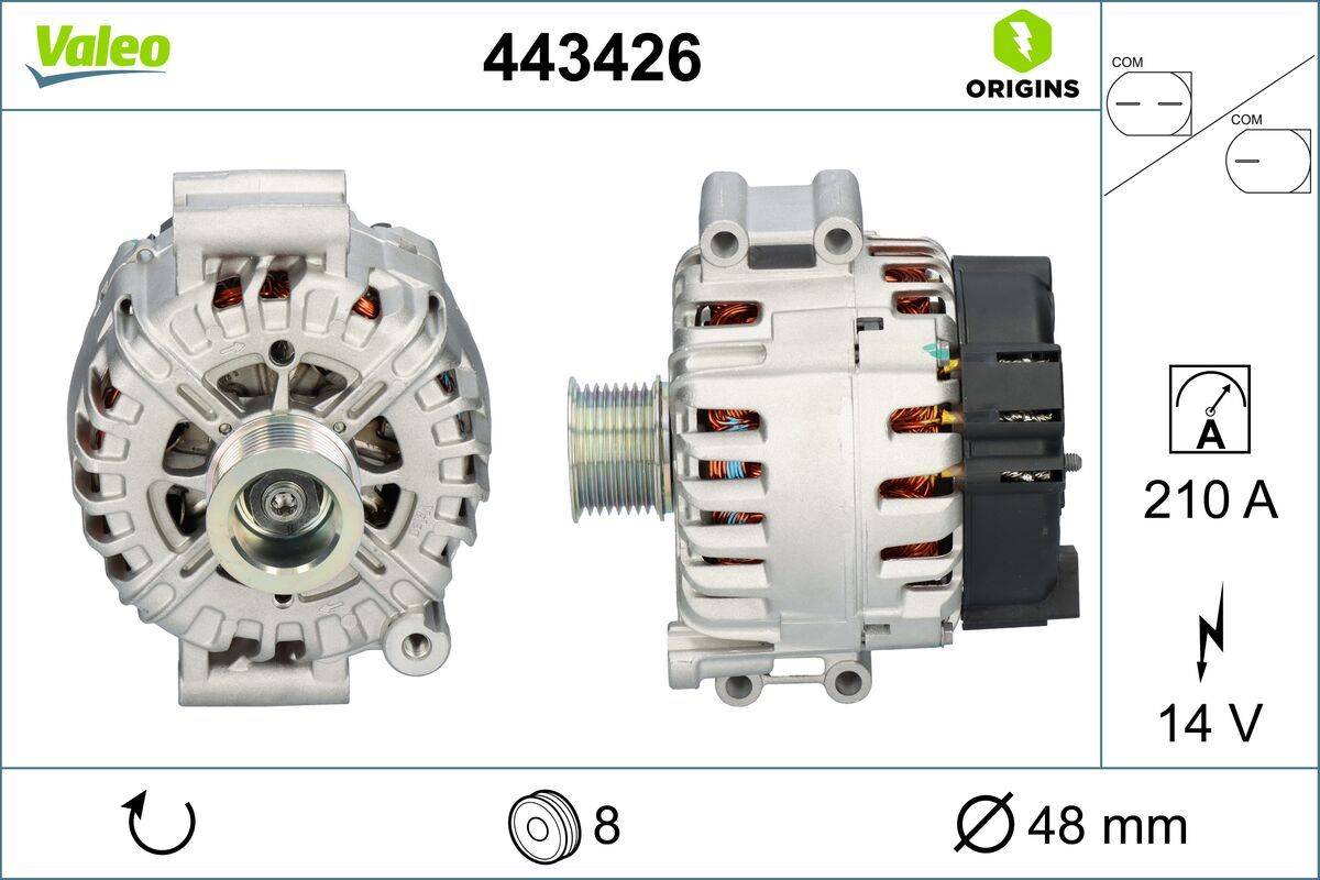 Valeo 443426 Generator
