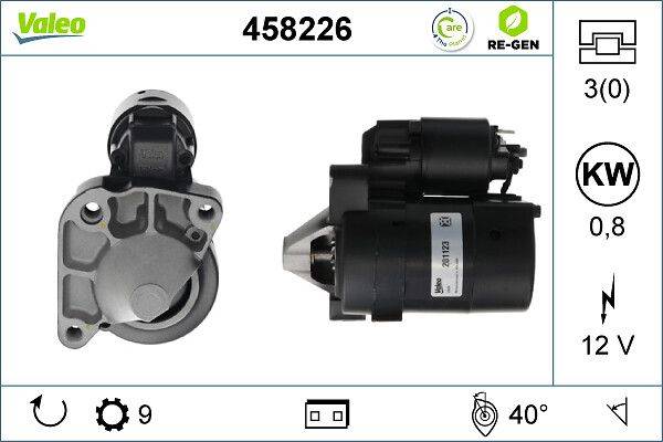 Valeo 458226 Starter
