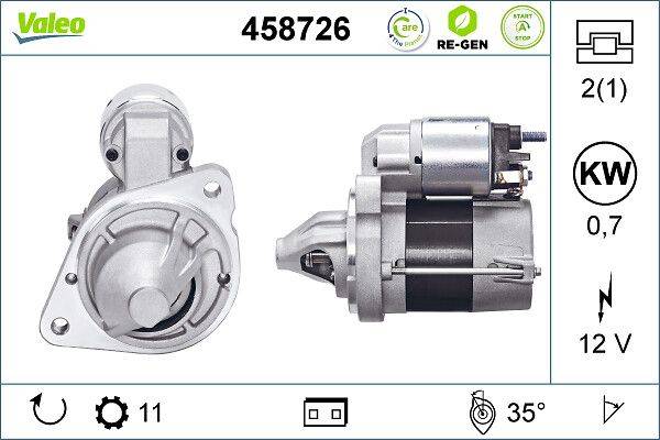 Valeo 458726 Starter