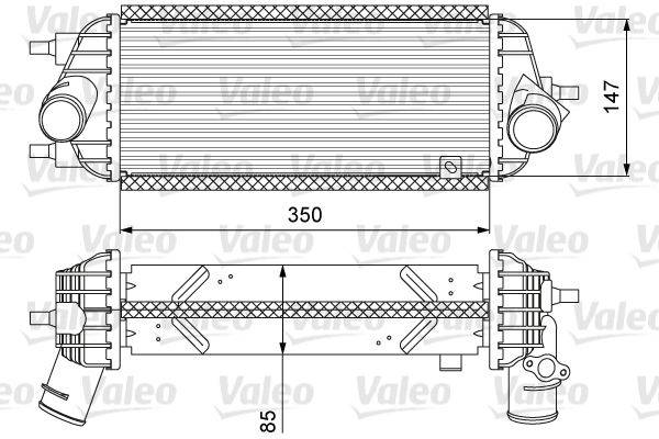 Valeo 818626 Ladeluftkühler