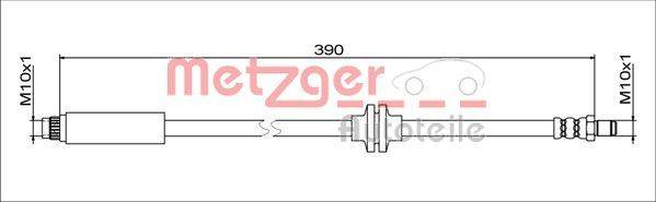 Metzger 4111627 Bremsschlauch