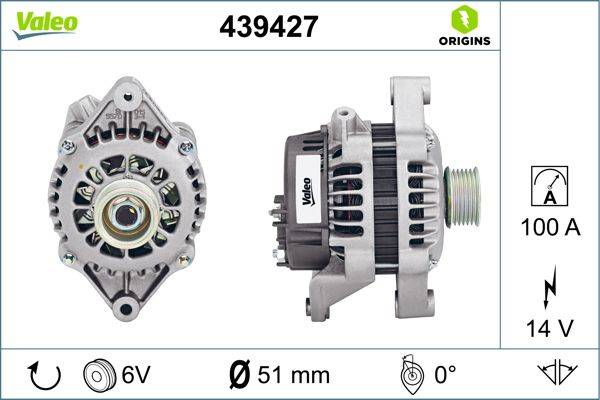 Valeo 439427 Generator