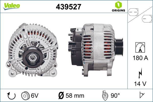 Valeo 439527 Generator
