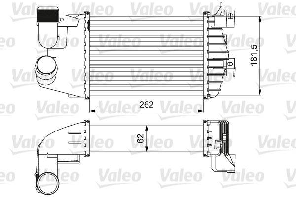 Valeo 818627 Ladeluftkühler