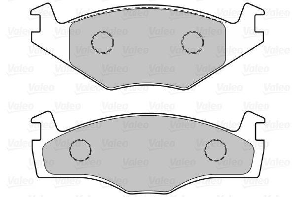 Valeo 301128 Bremsbelagsatz, Scheibenbremse