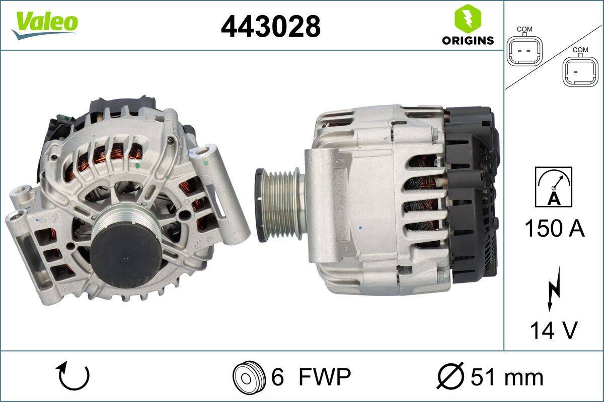 Valeo 443028 Generator