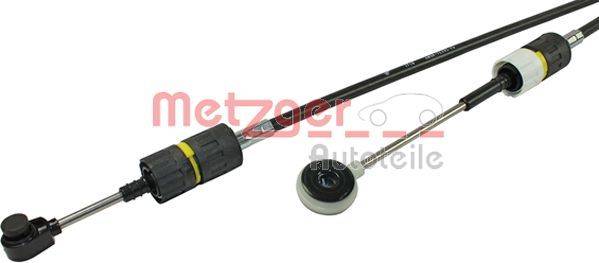Metzger 3150129 Seilzug, Schaltgetriebe