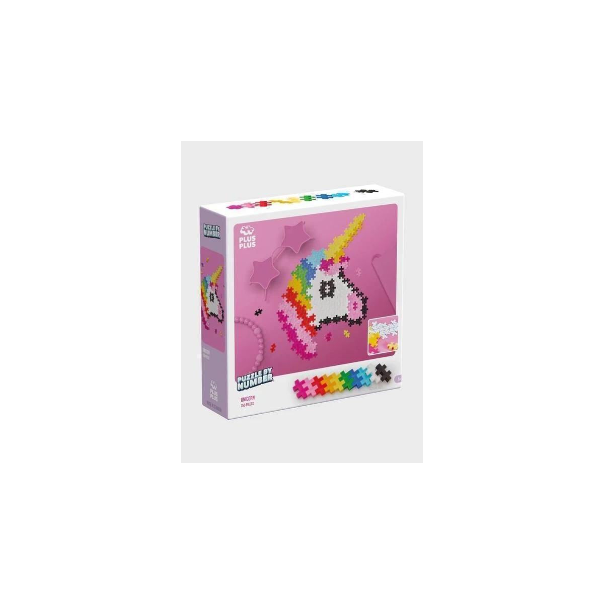9603929 - 250 Kreativ Bausteine Puzzle Einhorn