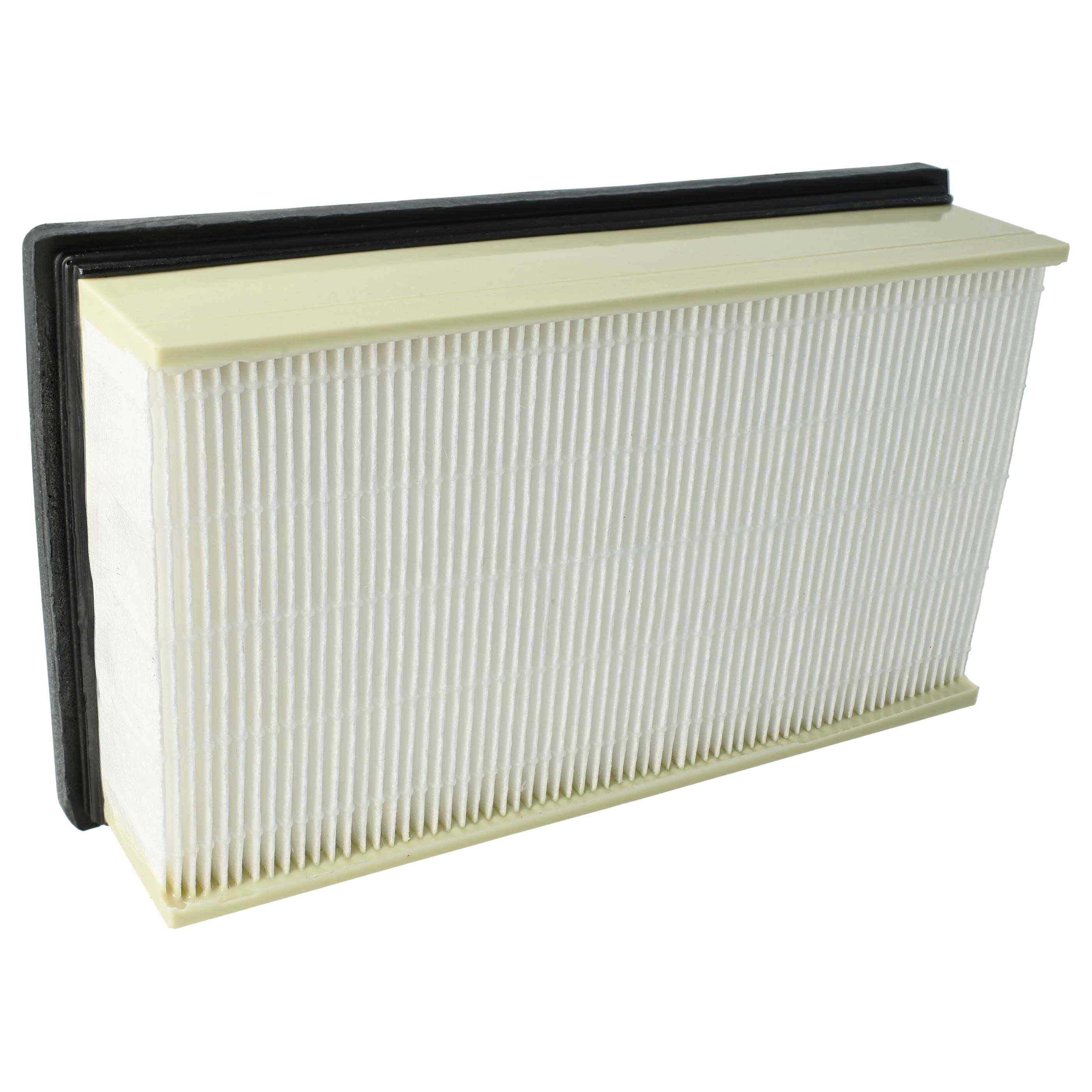 vhbw Flachfaltenfilter H14 kompatibel mit Kärcher NT 50/1 Tact TE L, NT55, NT 55/1 Tact Nass-/Trockensauger Staubsauger