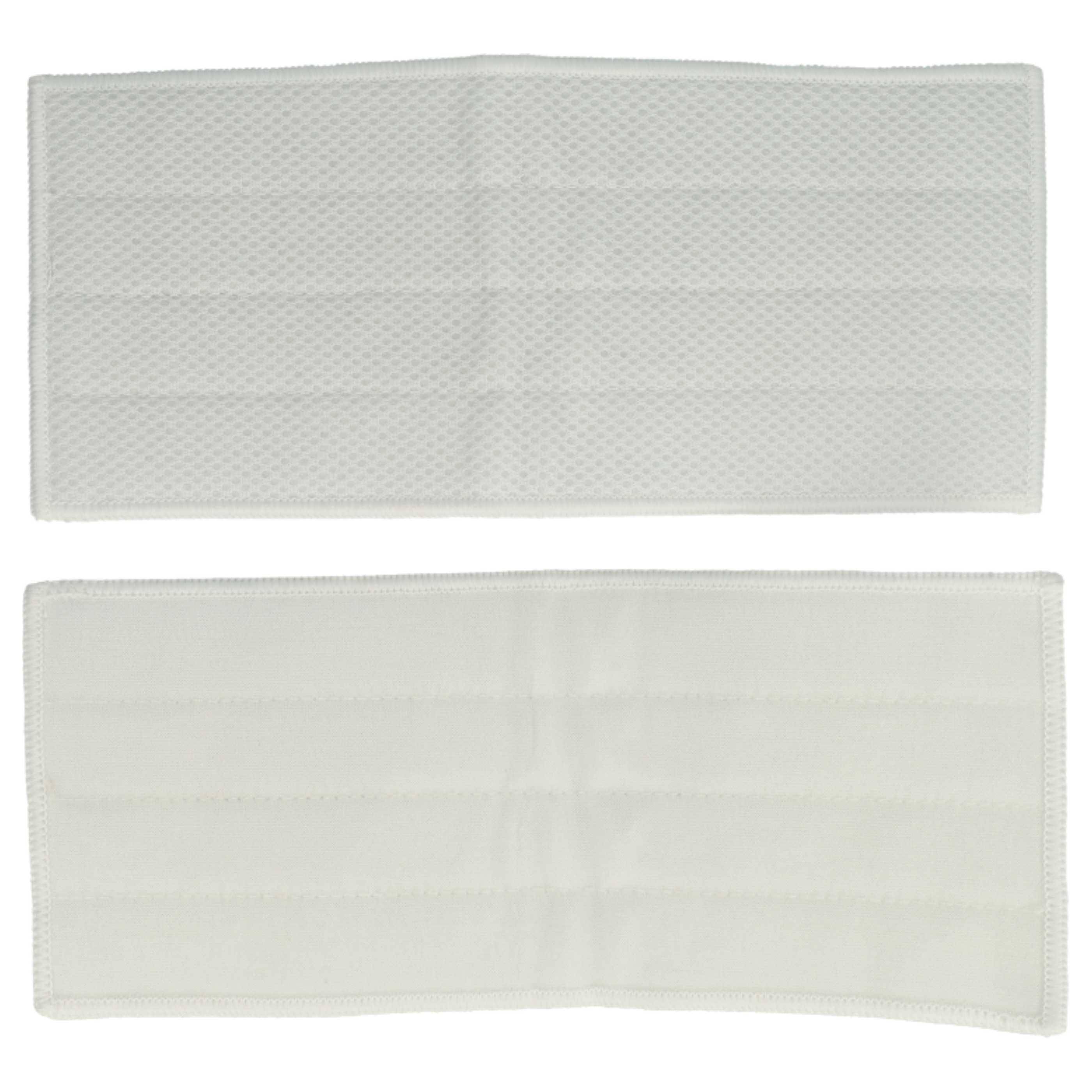 vhbw 4x Ersatzbezug kompatibel mit Kärcher KV 4 Premium, KV 4 Fensterwischer, Fensterreiniger